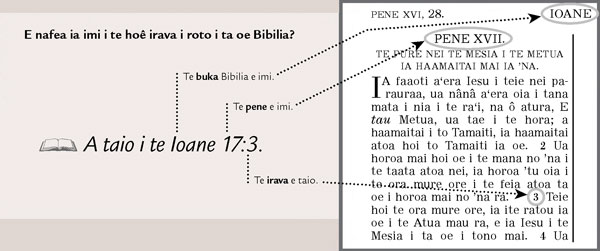 Hiˈoraa o te hoê irava Bibilia