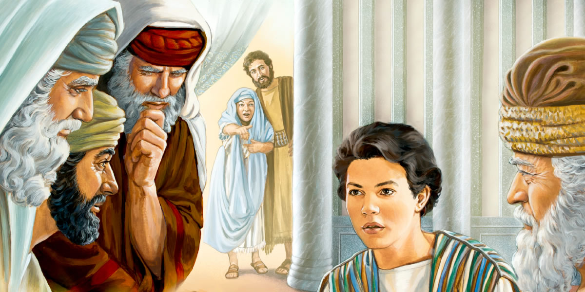 Iesu 12 matahiti i te hiero e uiui ra i te mau orometua ati Iuda
