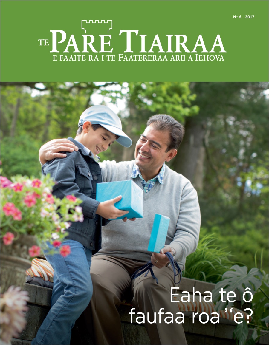 Te Pare Tiairaa No. 6 2017 | Eaha te ô faufaa roa ˈˈe?
