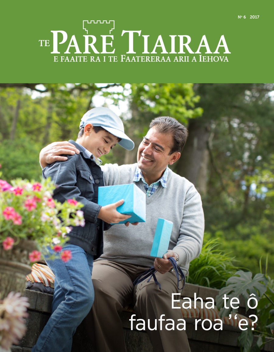 Te Pare Tiairaa No. 6 2017 | Eaha te ô faufaa roa ˈˈe?
