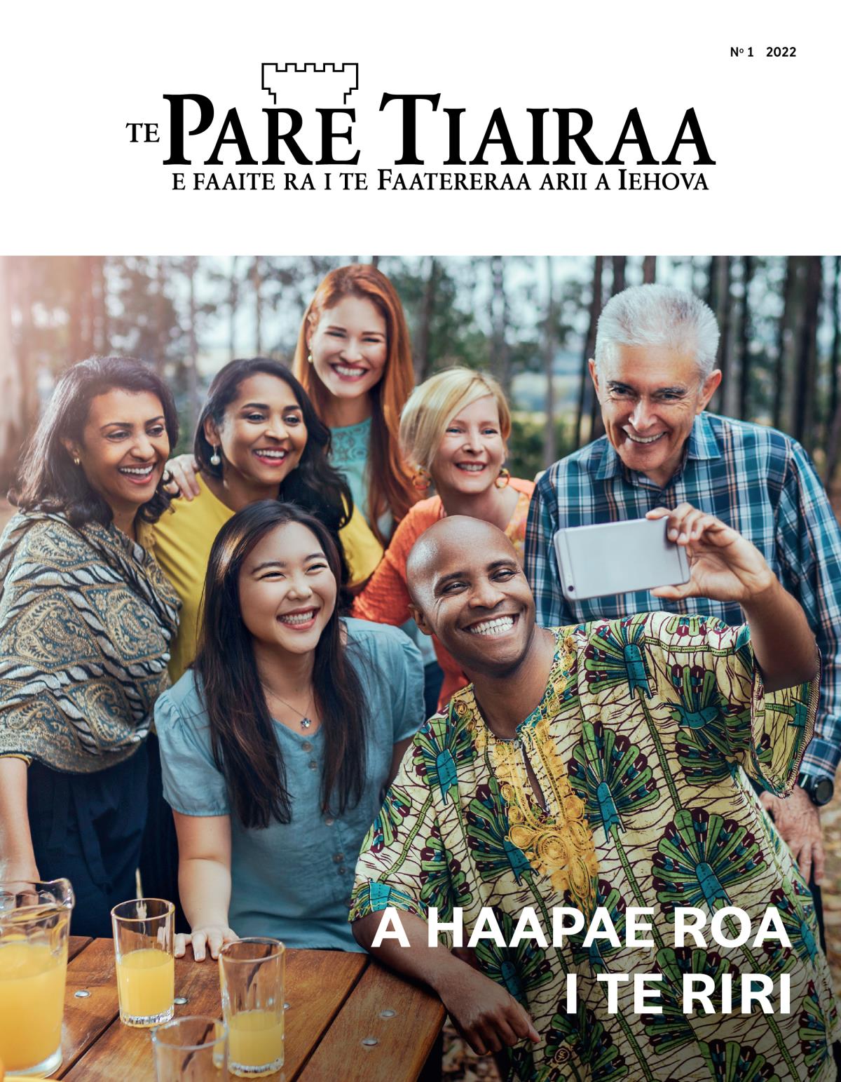 Te vea Te Pare Tiairaa, No 1 2022 | A haapae roa i te riri.