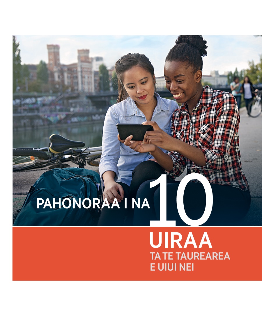 Api matamua o na 10 uiraa ta te taurearea e uiui nei