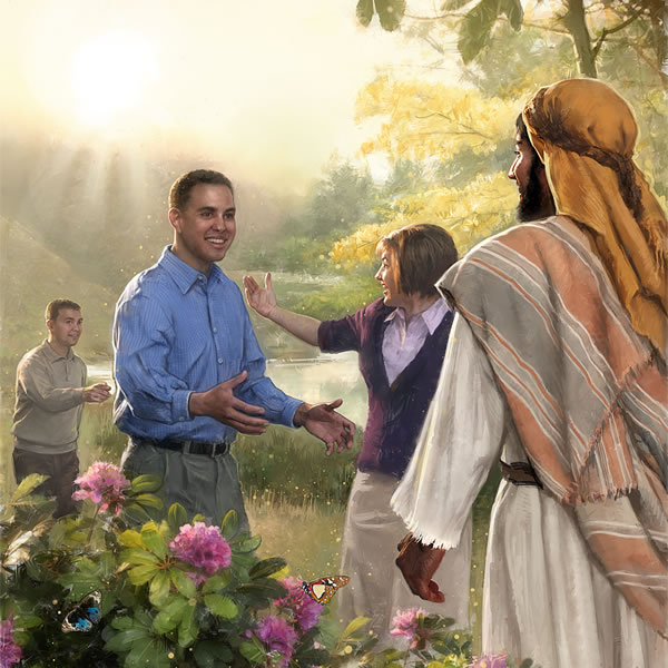 Авраам та інші в Раю