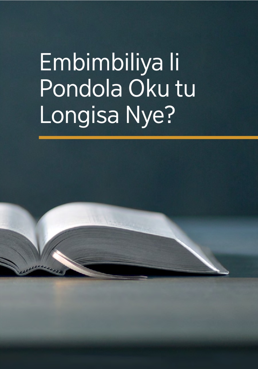 Embimbiliya li Pondola Oku tu Longisa Nye?