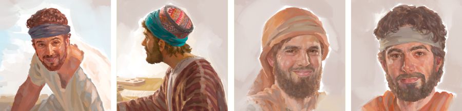 Yoano, Mateo, Bartolomeu, Tomasi