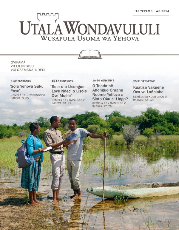 Oñoño Yutala Wondavululi Welilongiso, Wevambi