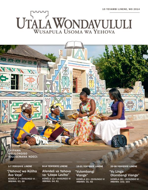 Koñoño Yutala Wondavululi Welilongiso 15 Yevambi Linene wo 2014