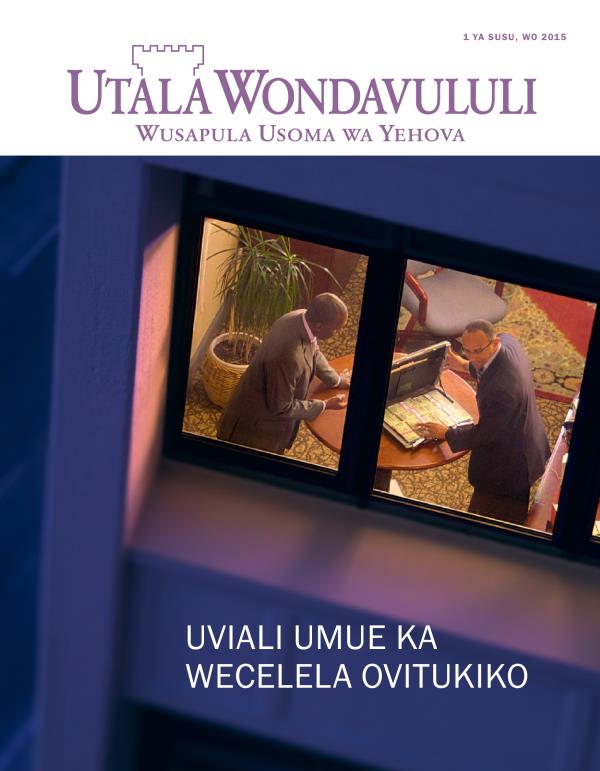 Oñoño Yorevista Utala Wondavululi, Susu 2015 | Uviali Umue ka Wecelela Ovitukiko