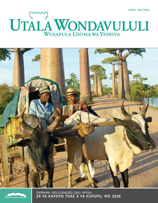 Koñoño Yutala Wondavululi Welilongiso Susu wo 2016