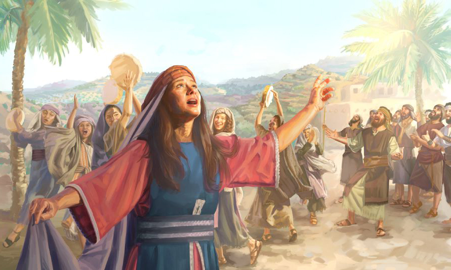 برق اور دبورہ یہوواہ کی تعریف میں گیت گا رہے ہیں۔‏