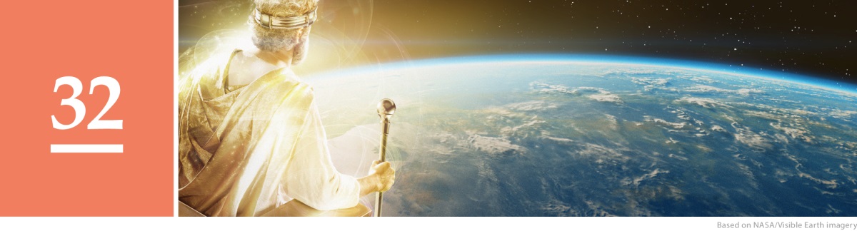 سبق نمبر 32.‏ خدا کی بادشاہت کے بادشاہ یسوع مسیح نے عصا پکڑا ہوا ہے اور وہ زمین پر حکمرانی کر رہے ہیں۔‏