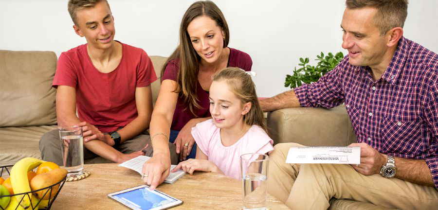 جیکب، رینی، سکائے اور شین