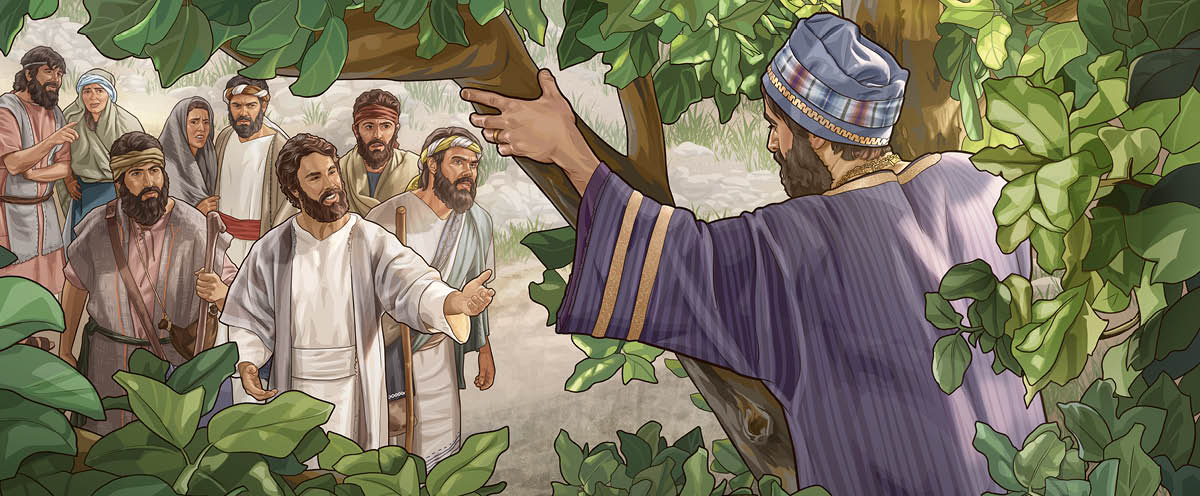 Jesu rọ vuẹ Zakiọs nẹ o wontọ nẹ enu urhe na rhe, o gbe ihwo evo rehẹ etiyin unu.