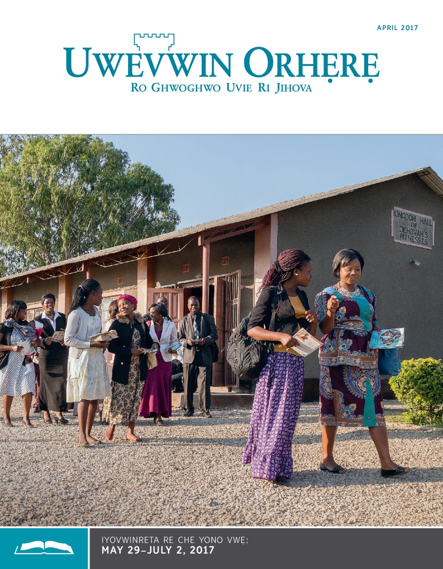 Uwevwin Orhẹrẹ re Yono, April 2017