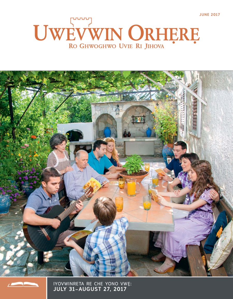 Uwevwin Orhẹrẹ re Yono, June 2017