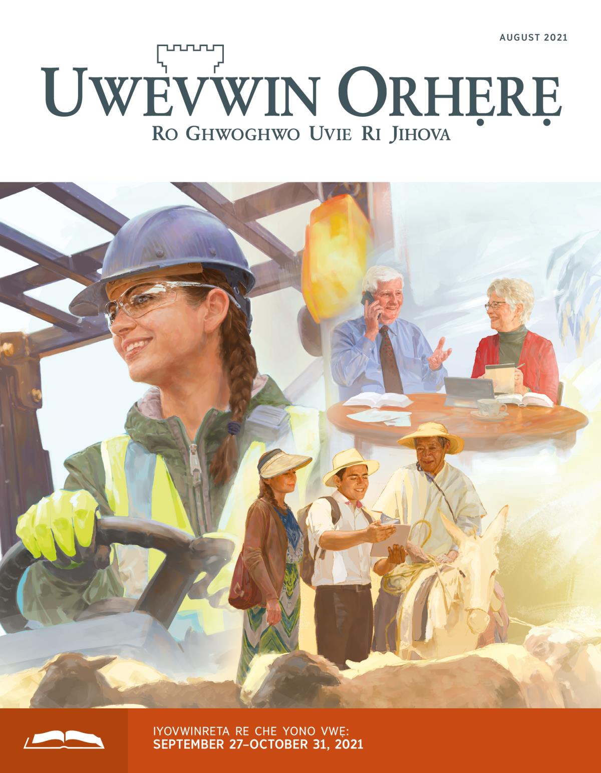 Uwevwin Orhẹrẹ re Yono, August 2021.