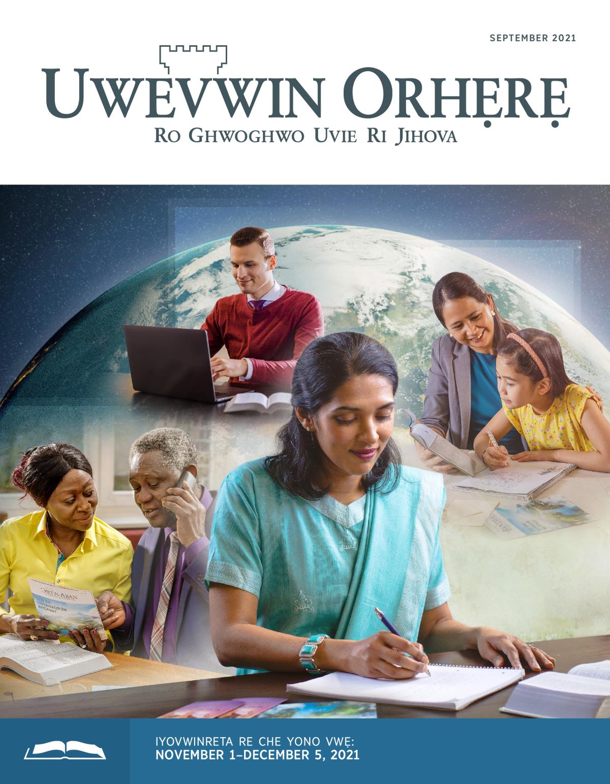 Uwevwin Orhẹrẹ re Yono, September 2021.