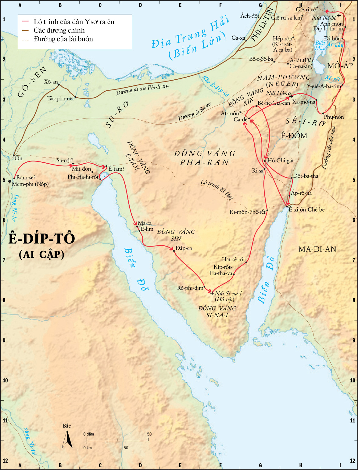 Lộ trình ra khỏi Ai Cập