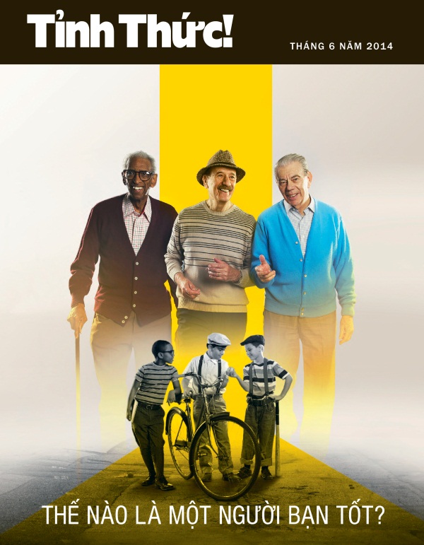 Bìa của tạp chí Tỉnh Thức!, Tháng 6 năm 2014 | Thế nào là một người bạn tốt?