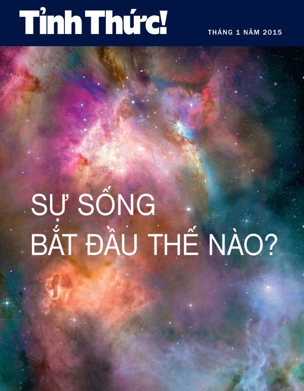 Bìa tạp chí Tỉnh Thức!, Tháng 1 năm 2015 | Sự sống bắt đầu thế nào?