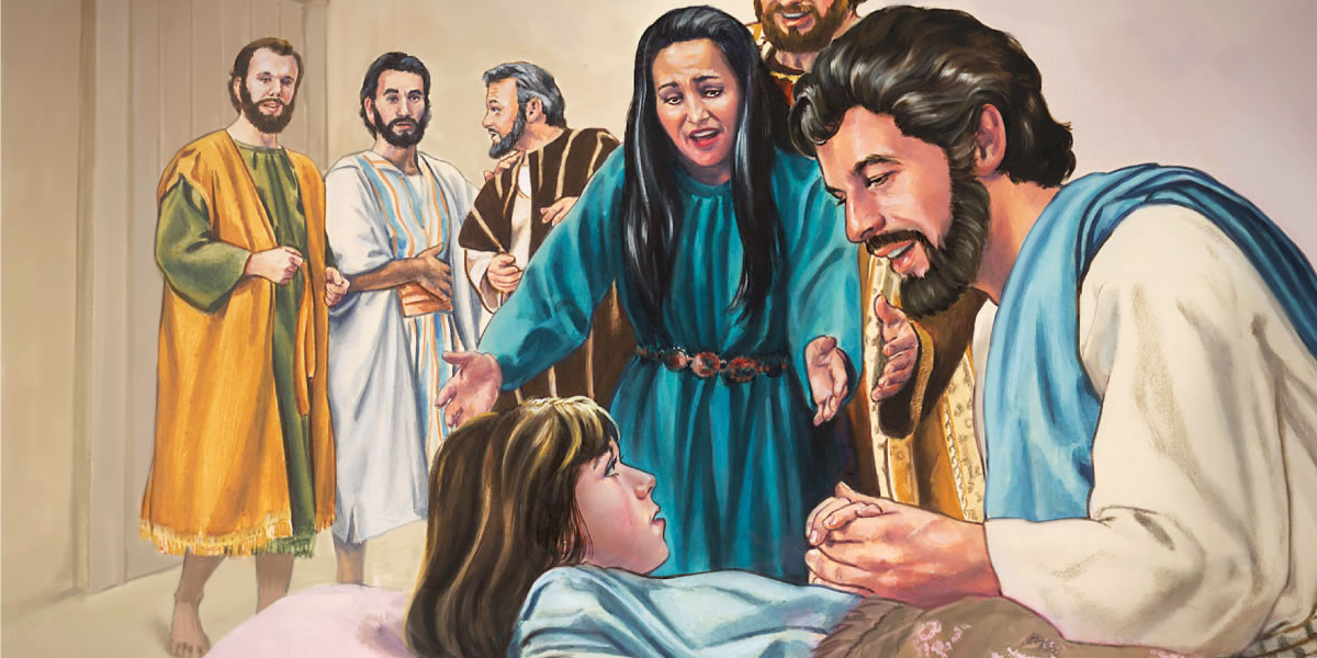 Chúa Giê-su làm cho con gái của Giai-ru được sống lại