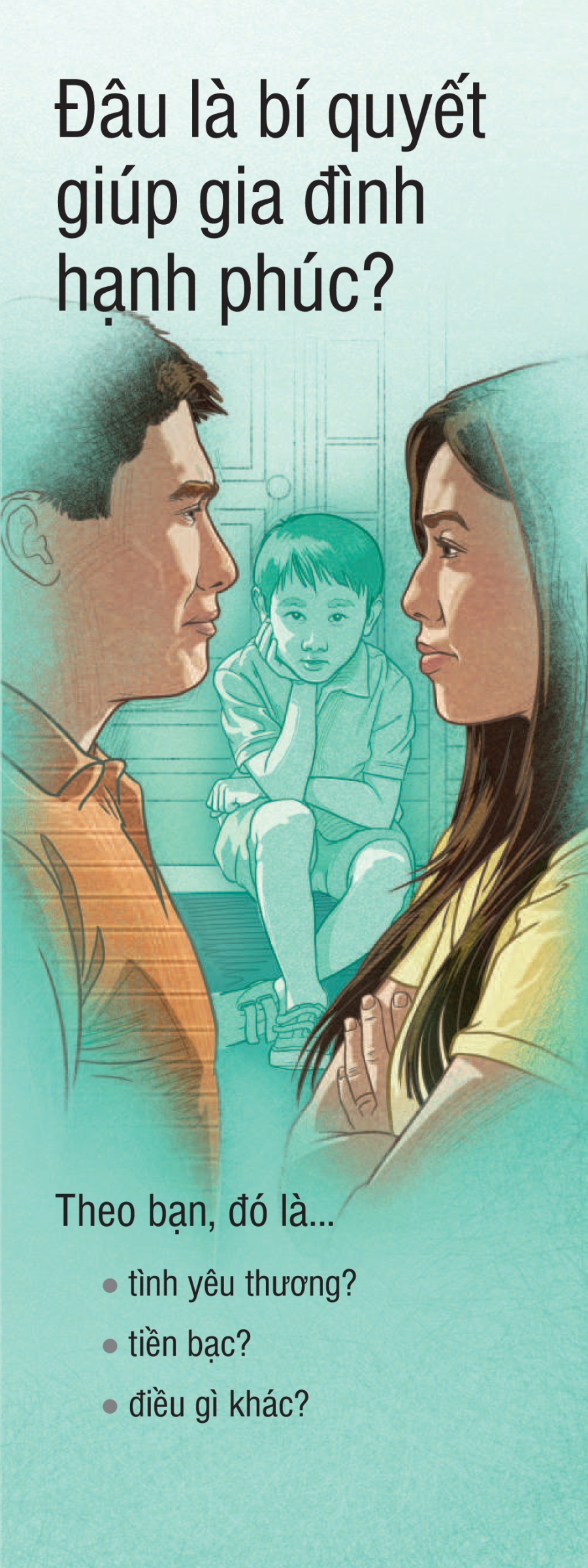 Đâu là bí quyết giúp gia đình hạnh phúc?