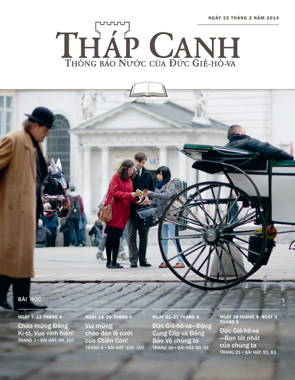 Nhân Chứng Giê-hô-va đang rao giảng