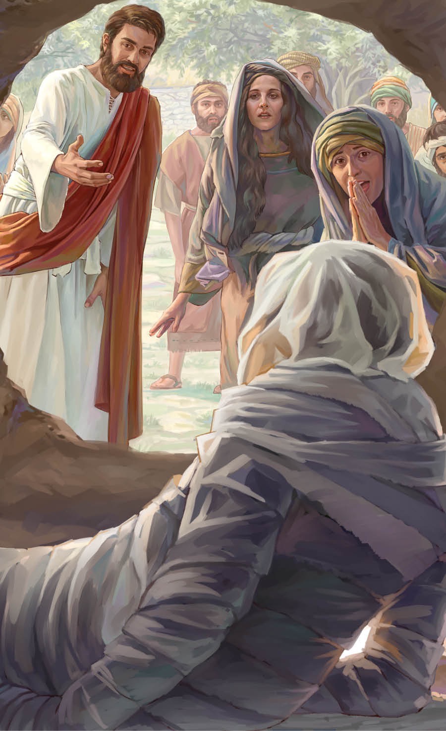 Yesu omuhihimuxaka Lazaro