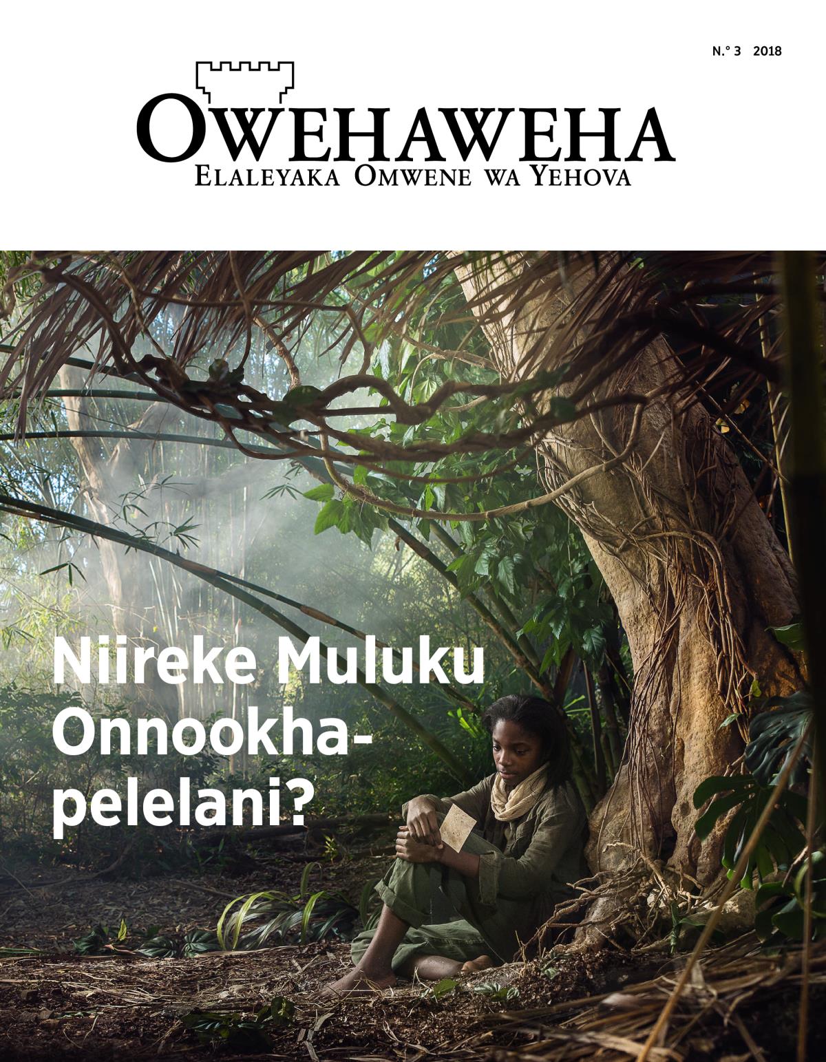 Erevista Owehaweha, N.° 3, 2018 | Niireke Muluku Onnookhapelelani?