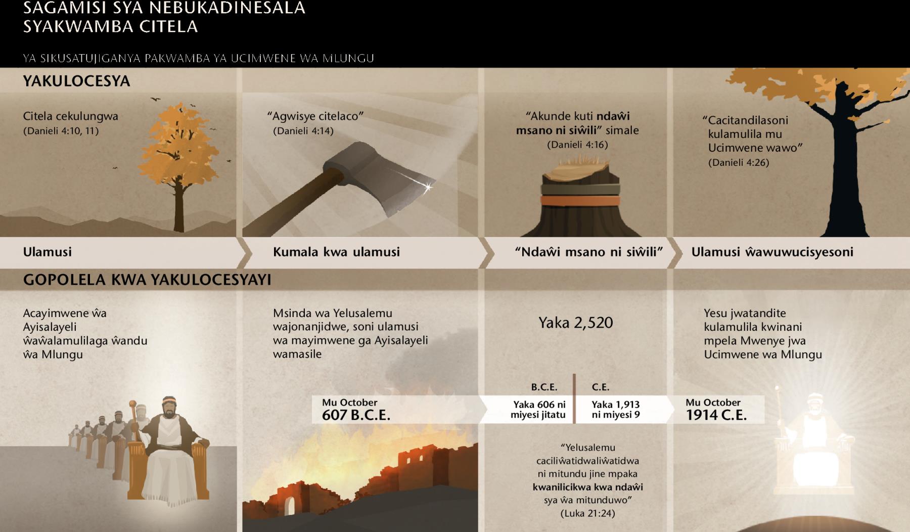 Chati ca masiku soni yakutendakwa yakamulana ni sagamisi sya Nebukadinesala