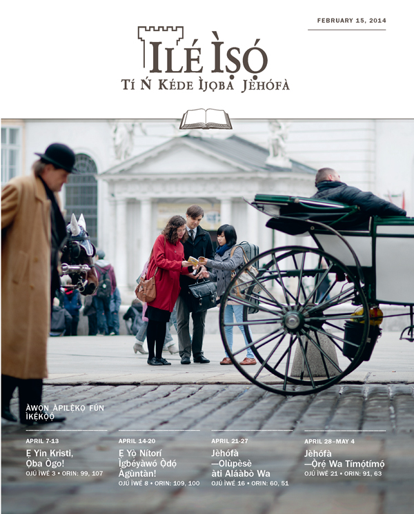 Àwọn Ẹlẹ́rìí Jèhófà rèé lóde ẹ̀rí