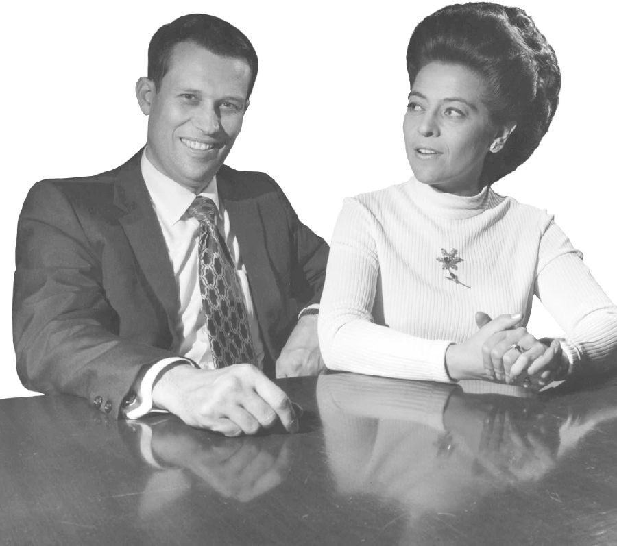 William àti Angela Samuelson ní 1975