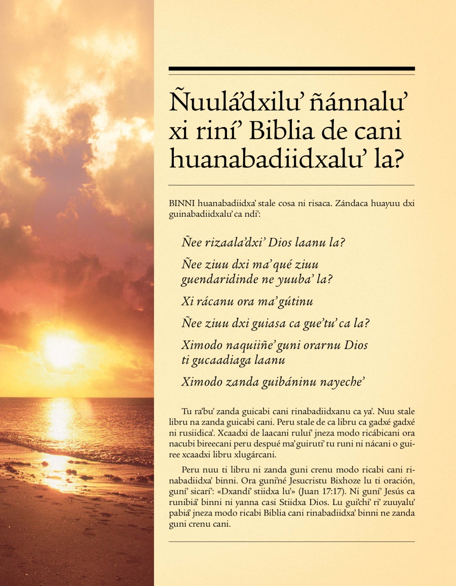 Cover of the tract Would You Like to Know the Truth?