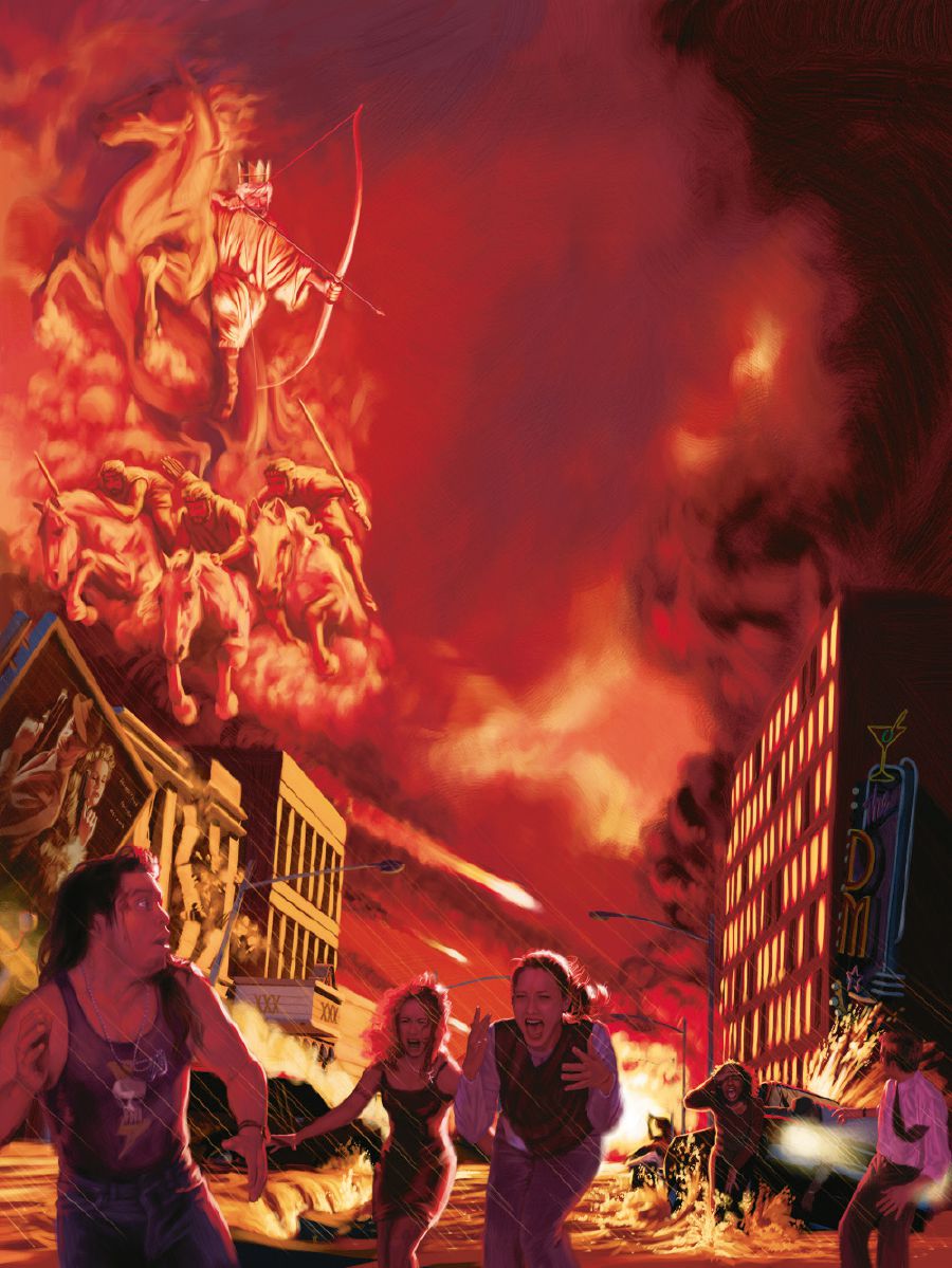 Jesucristo y su ejército celestial destruyen el mundo malvado en Armagedón