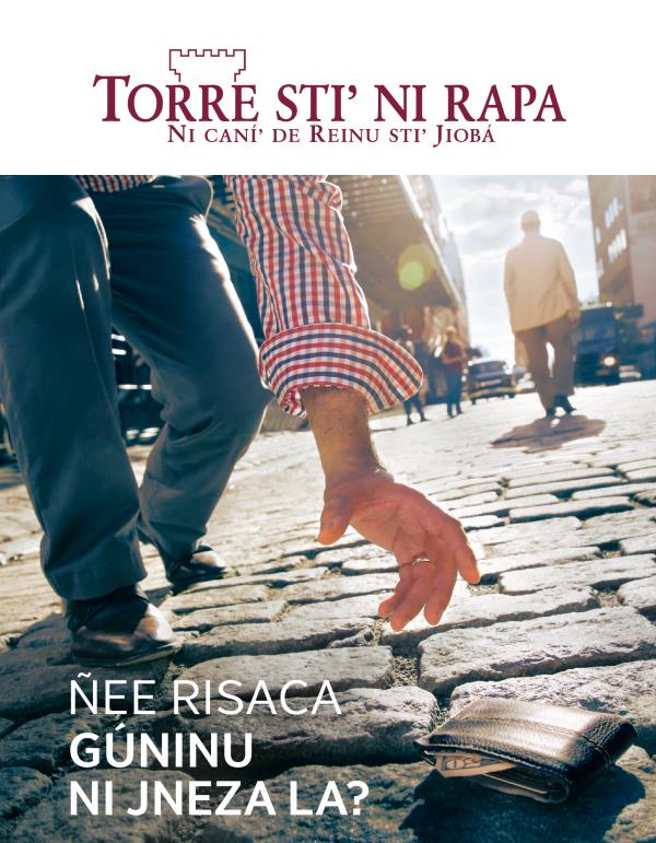 Portada stiʼ revista Torre stiʼ ni rapa enero 2016 | Ñee risaca gúninu ni jneza la?