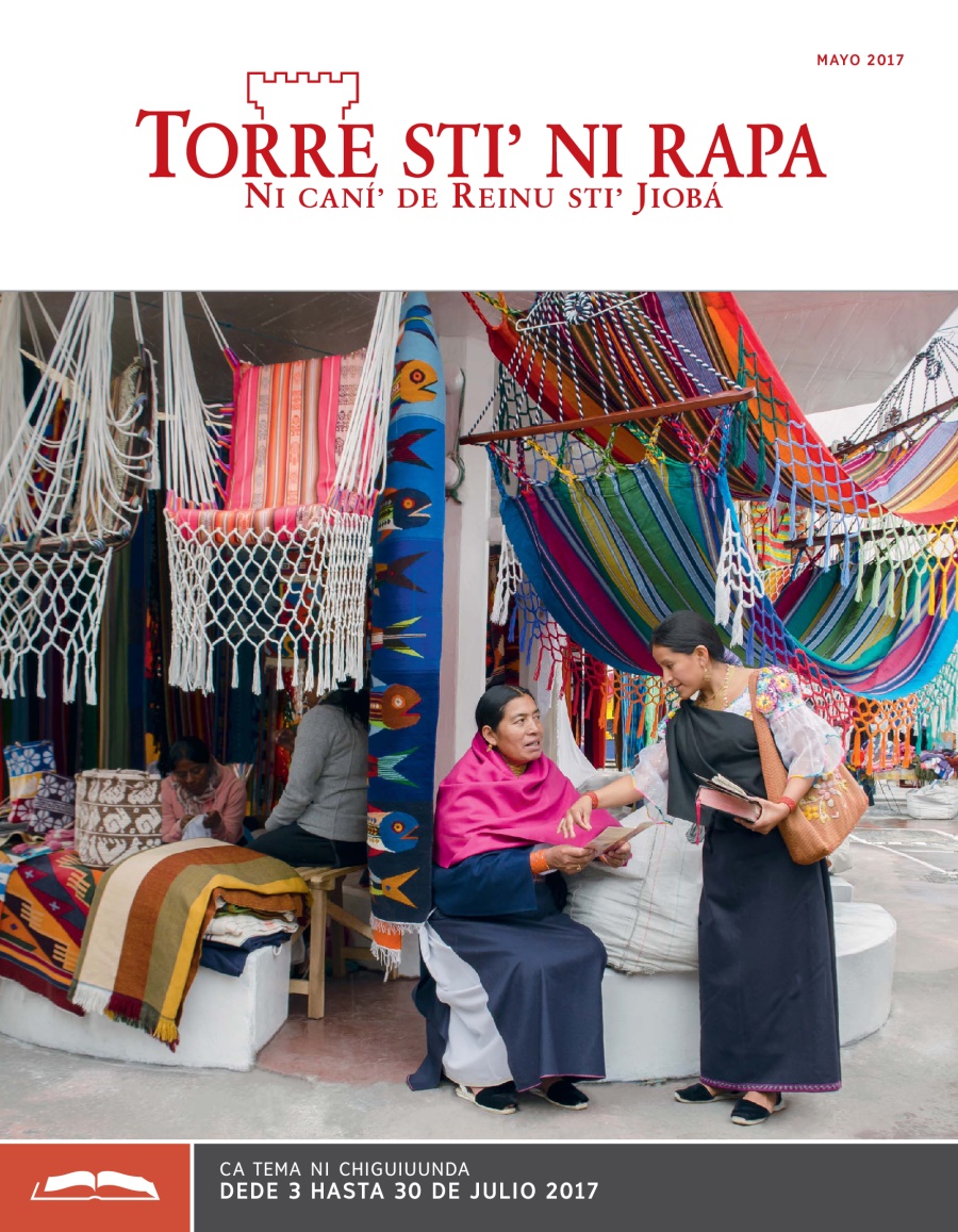 Torre stiʼ ni rapa (revista ni chiguiuunda), mayo 2017