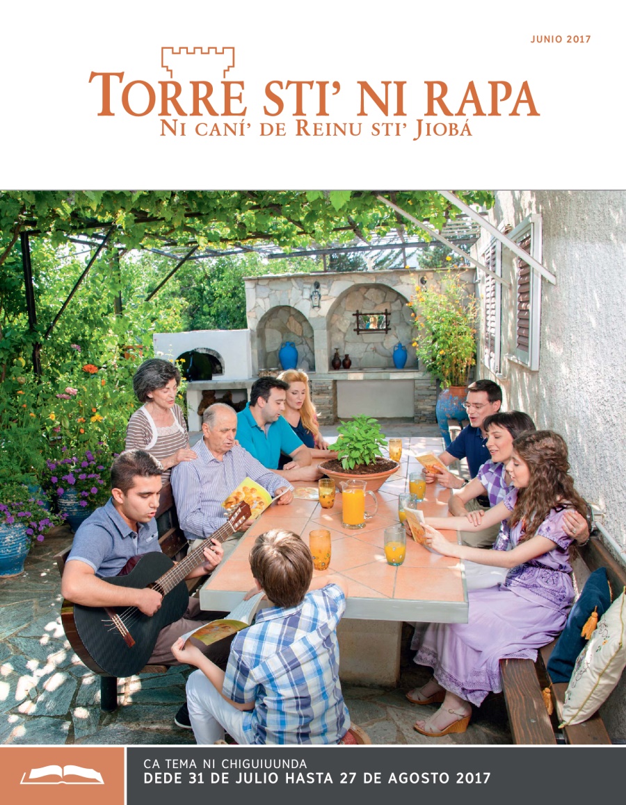 Torre stiʼ ni rapa (revista ni chiguiuunda), junio 2017