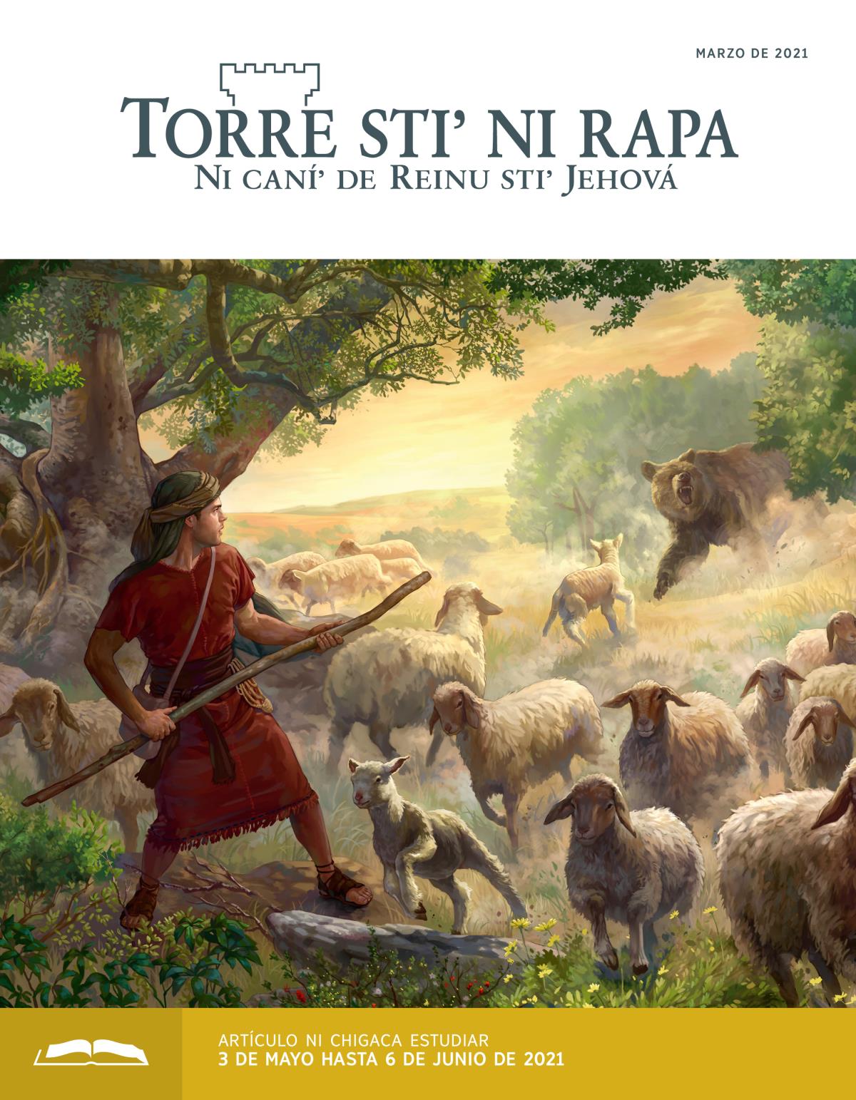 Torre stiʼ ni rapa (revista de estudiu), marzo de 2021.