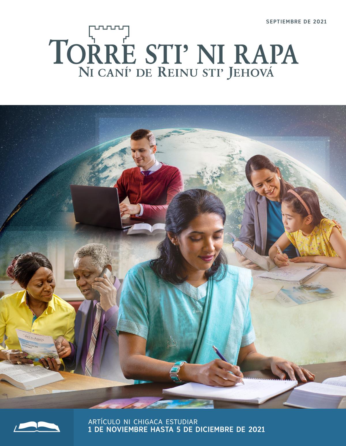 Torre stiʼ ni rapa (revista de estudiu), septiembre de 2021.