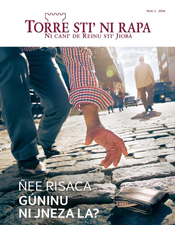 Torre stiʼ ni rapa, enero 2016 | Ñee risaca gúninu ni jneza la?