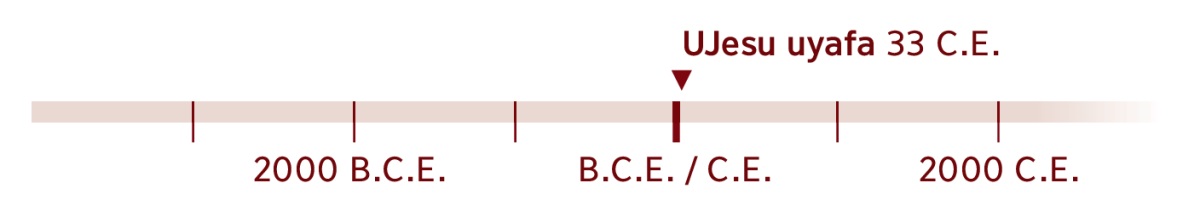 Inkathi ebonisa unyaka ka-33 C.E., okuwunyaka uJesu afa ngawo.