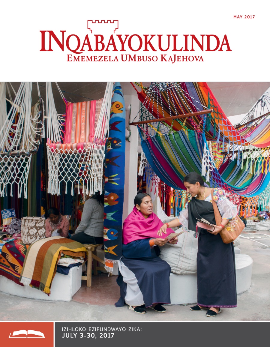 INqabayokulinda Efundwayo, May 2017